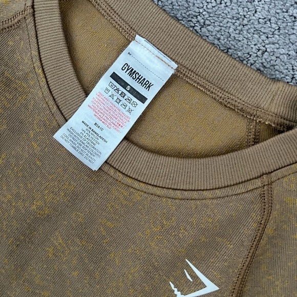 Gym Shark Light Brown Top And Leggings Set - Picture 2 of 7